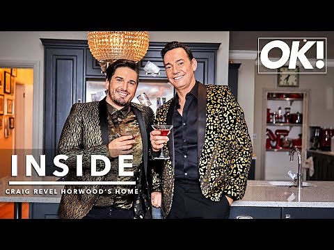 Strictly's Craig Revel Horwood glittery house tour - OK! Magazine