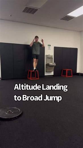 Performance Evolution on Instagram: "Altitude Landing to Broad Jump Watch as our talented baseball athletes crush this dynamic exercise! This move is a game-changer for building explosive power! Here’s why: 1. Deceleration Training: The altitude landing focuses on controlled descent, teaching the body to absorb impact efficiently. This enhances stability and helps prevent injuries, essential for athletes in any sport. 2. Explosive Power Development: Transitioning into a broad jump activates fast