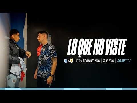 Lo que no viste | Inglaterra 1-1 Uruguay | Fecha FIFA marzo | #AUFTV