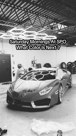 What Color Is Next ? #Lambo #painting