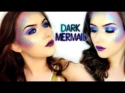 DARK MERMAID Easy Beginner Last Minute Halloween Makeup Tutorial ✨💦 | shivonmakeupbiz