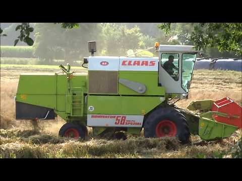 Claas Dominator 58 Spezial - 100 PS beim Dreschen
