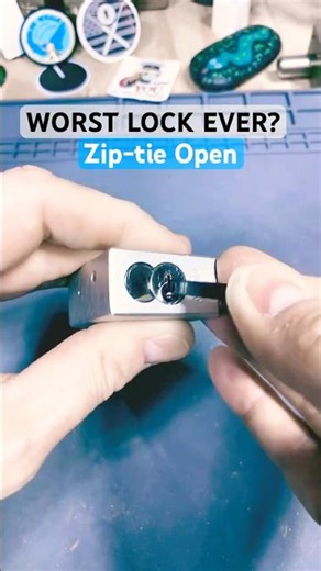 Zip-Tie vs. Master Lock 570