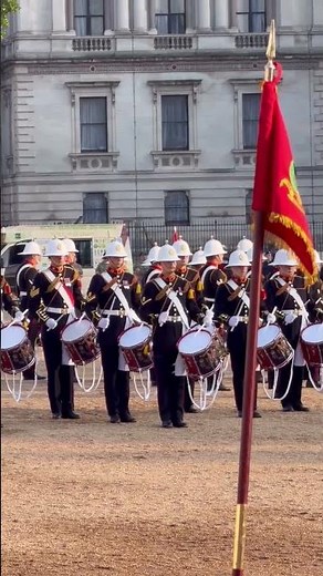 Best band performance - the Bands of HM Royal Marines at Horse Guards.