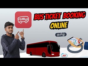 RedBus Bus Ticket Booking | How to Book Bus Ticket Online | Online Ticket Booking Step by Step Tamil