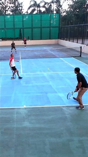 A Strong Shot That Forced the Error 💥🎾 #Tennis #ForcedError #TennisShot #TennisReels #WinnerPlay