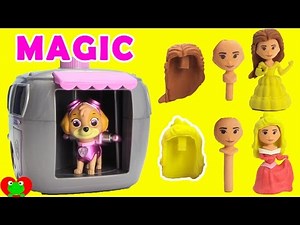 Paw Patrol Skye Magical Pup House with Buildable Disney Princesses