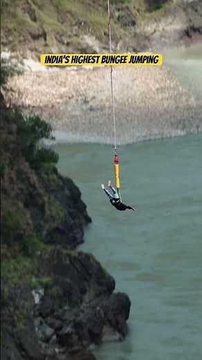 India’s highest bungee jumping