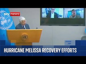 UN update on devastation in Cuba and Haiti after Hurricane Melissa