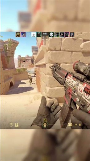 Almost an ACE with SG on Anubis ! NIBOR 🇫🇷 #short #shorts #counterstrike #counterstrike2