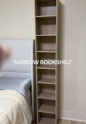 Narrow Bookshelf Ideas for Small Spaces