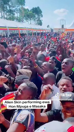 Alien Skin Live Performance in Masaka with Mpuga Mathias