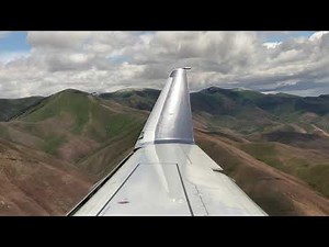 Delta Connection (SkyWest) Embraer 175 Mountainous Approach Into Sun Valley, Idaho (KSUN)