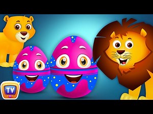 ChuChuTV Classics - Surprise Eggs Wildlife Toys | Kids Learn about Baby Wild Animals & Animal Sounds - Videos For Kids