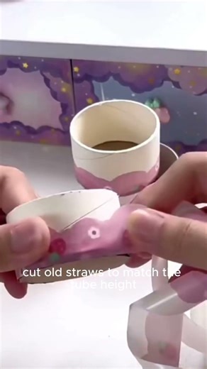 #crafttape Make a Sliding Organizer From Paper Tubes #LifeHacks #DIYStorage #RecycleCrafts#skills