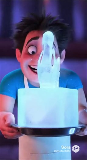 How to create an ice sculpture #aianimation