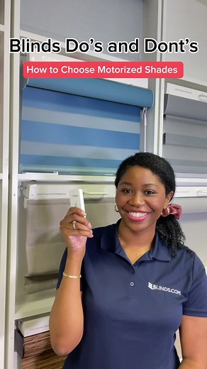 2.1K views · 8 comments | Want to control your shades from bed or lower them when you're away from home?  Check out our do's and don'ts for choosing motorized shades! #dosanddonts #motorizedblinds #motorizedshades #smartblinds #smarthometips | Blinds.com | Facebook