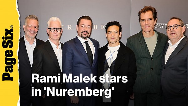 Rami Malek 'fought' hard to land his role in 'Nuremberg': 'I chased down that film'"