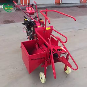 [Hot Item] Small Agriculture Machine One Row Corn Picker Mini Walking Tractor Single Row Maize Harvesting Machine