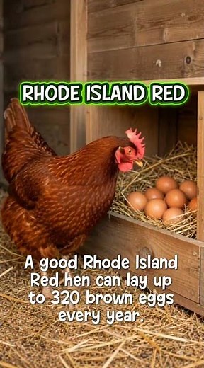 Rhode Island Red: The Ultimate Backyard Egg-Laying Chicken!