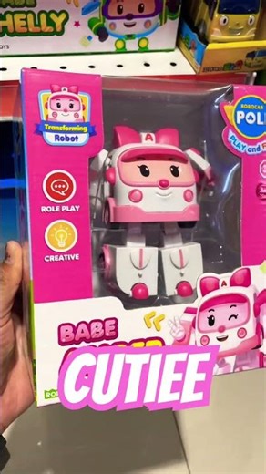 Robotan polisi pink cewe #robocarpoli #robocar #poli #toys #mainananak #mainan