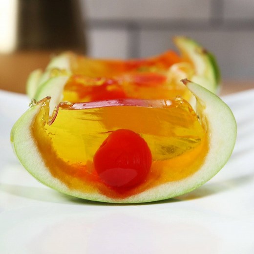 Whiskey Sour Apple Shots | Tasty