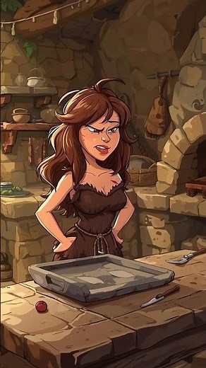 When Caveman Says He’s Vegetarian… Big Mistake! #humor#funnyshorts