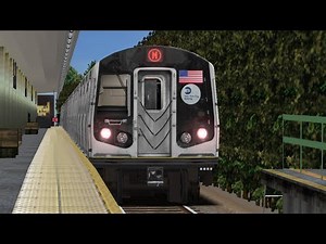 OpenBVE RP Run: Operating An Alstom R160A-1 (M) Train To 96th Street