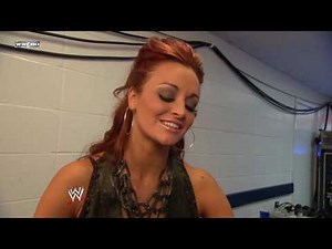 WWE SmackDown 08/07/09 Melina and Maria Backstage