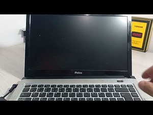 How to configure the BIOS on a Philco 14L Slimbook notebook.