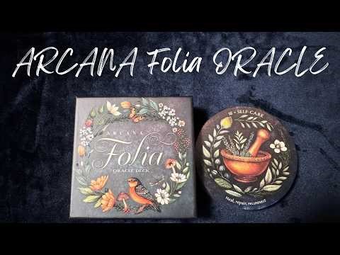 ARCANA Folia ORACLE DECK | Flip Through