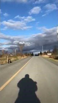 Riding EMMO Zone GTS E-Motorcycle on a crisp fall day in Ontario Canada