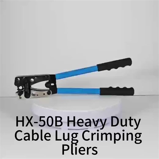HX-50B Heavy Duty Cable Lug Crimping Tool Overview
