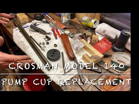 Crosman model 140 pump cup replacement also applies to many other Crosman air guns 760 130 1400