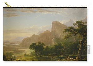 Landscape Scene from Thanatopsis, from 1850 Zip Pouch by Asher Brown Durand