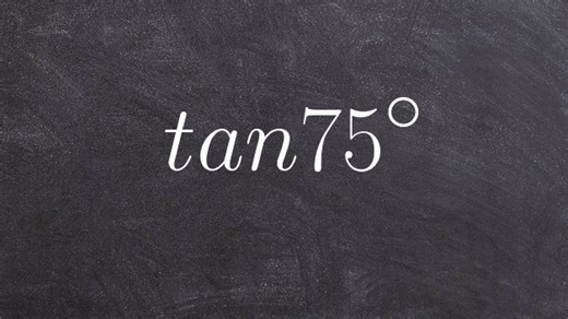 How to find the exact value by using the sum of two angles formula with tangent
