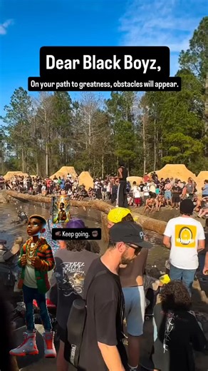 Relly Rell | A Multi-Hyphenate Visionary on Instagram: "On your path to greatness, obstacles will appear. Not to stop you — but to shape you. To sharpen your focus. To test your commitment. Every challenge is a checkpoint. Every delay is a lesson. Every resistance is proof you’re moving in the right direction. Stay grounded. Stay disciplined. Keep walking. 📖 Dear Black Boyz by Relly Rell — the guide for navigating pressure with purpose. #BLACKNIFICENT #DearBlackBoyz #DreamHustleInspire #