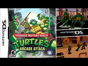 Teenage Mutant Ninja Turtles - Arcade Attack (Nintendo DS)