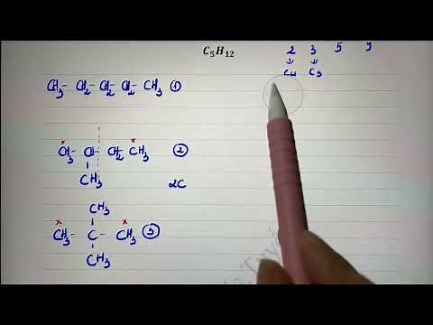 Hóa 11 - Cách viết Đồng Phân và Danh Pháp của Ankan - Cách tìm nhanh số đồng phân C4 đến C7