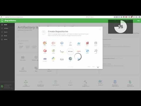 Setting up a Maven repository in under one minute with JFrog Artifactory [Screencast]