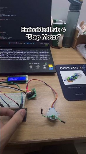 Embedded System Lab - Mini Project 4 #arduino #arduinoproject #motor