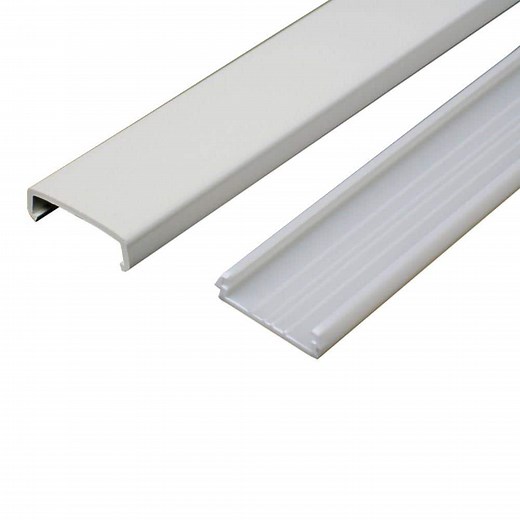 Check The Home Depot's Q&A Before Buying: Legrand Wiremold Non-Metallic PVC Raceway 5 ft. Wire Channel, White