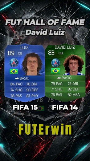 David Luiz FUT History 😳 FC 27 vs FIFA 10 | FUT Hall of Fame