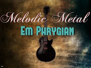 Melodic Metal Backing Track - E Phrygian (Em) - 110bpm
