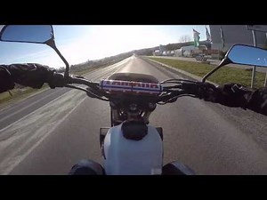 Yamaha XT 600 43F acceleration