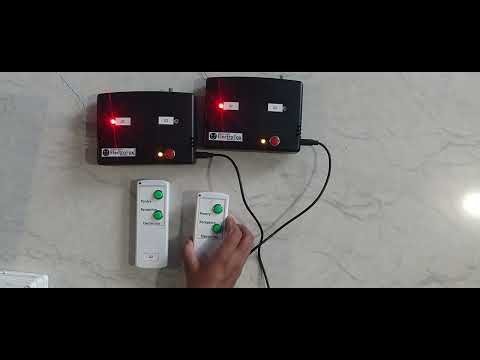2 Receiver Wireless Call Bell System | Pantry & Security Calling | ElectroFox