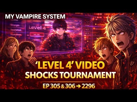 MY VAMPIRE SYSTEM Chapter 305–306 | The Viral Level 4 Video SHOCKS Everyone 😱 | Full Audiobook