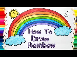 Learn How to Draw a Rainbow Step-by-Step | Easy Rainbow Drawing Tutorial