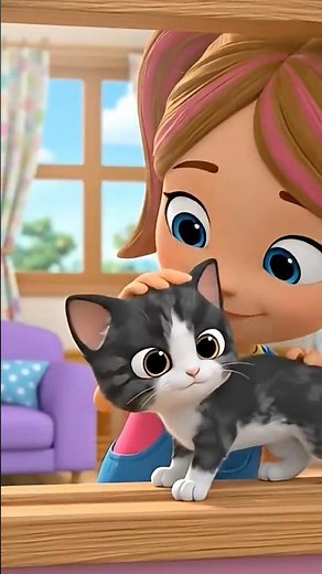 😺 Meow Meow Billi | Funny Cat Song | Billi Karti Meow Meow | Learn Animal Sounds | Balgeet | hindi