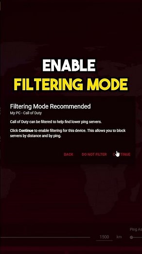 How to Fix High Ping in DMZ | Warzone 2 DumaOS Guide #shorts